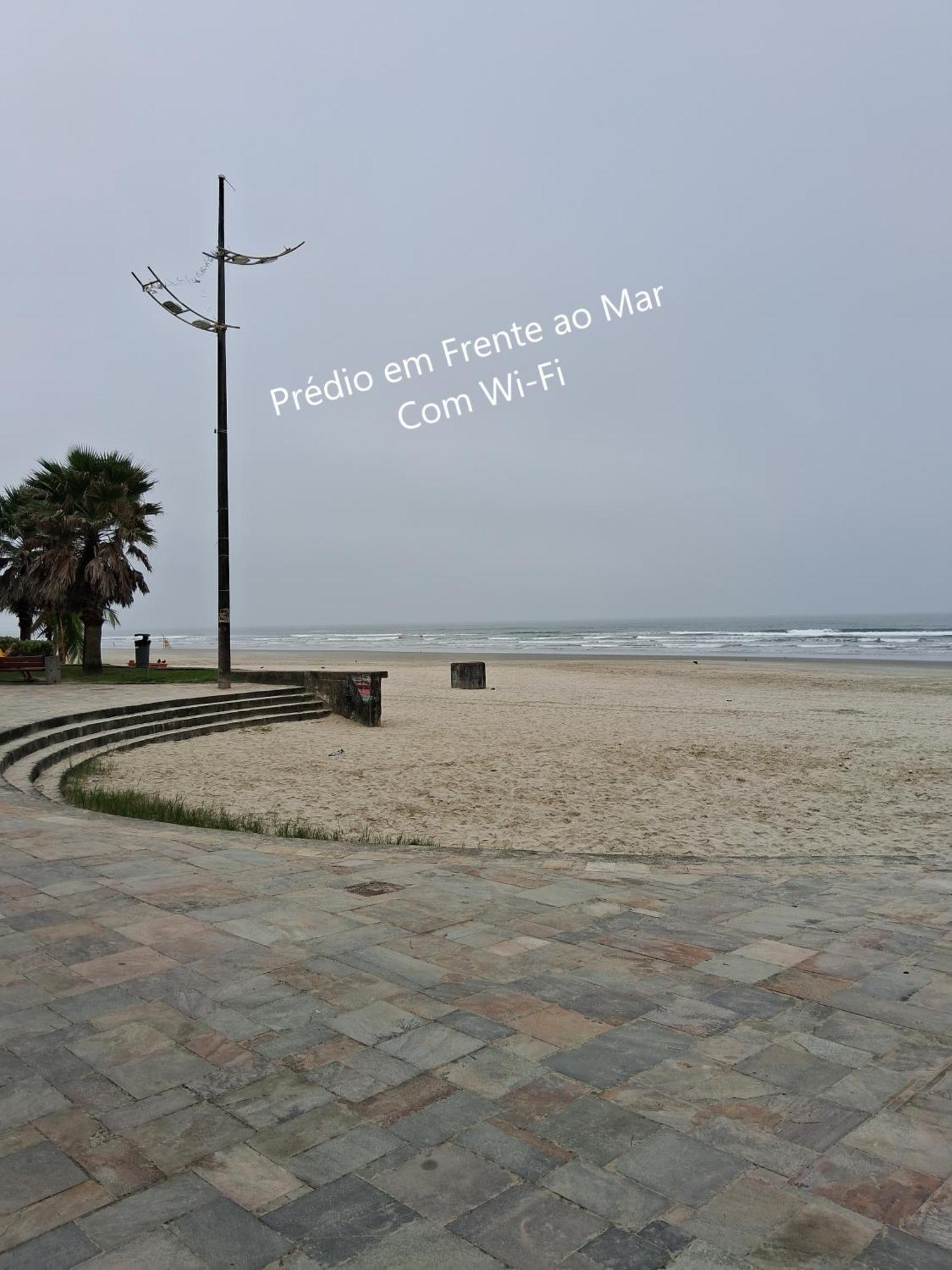 Appartamento Prédio Em Frente Ao Mar Praia Grande  Esterno foto